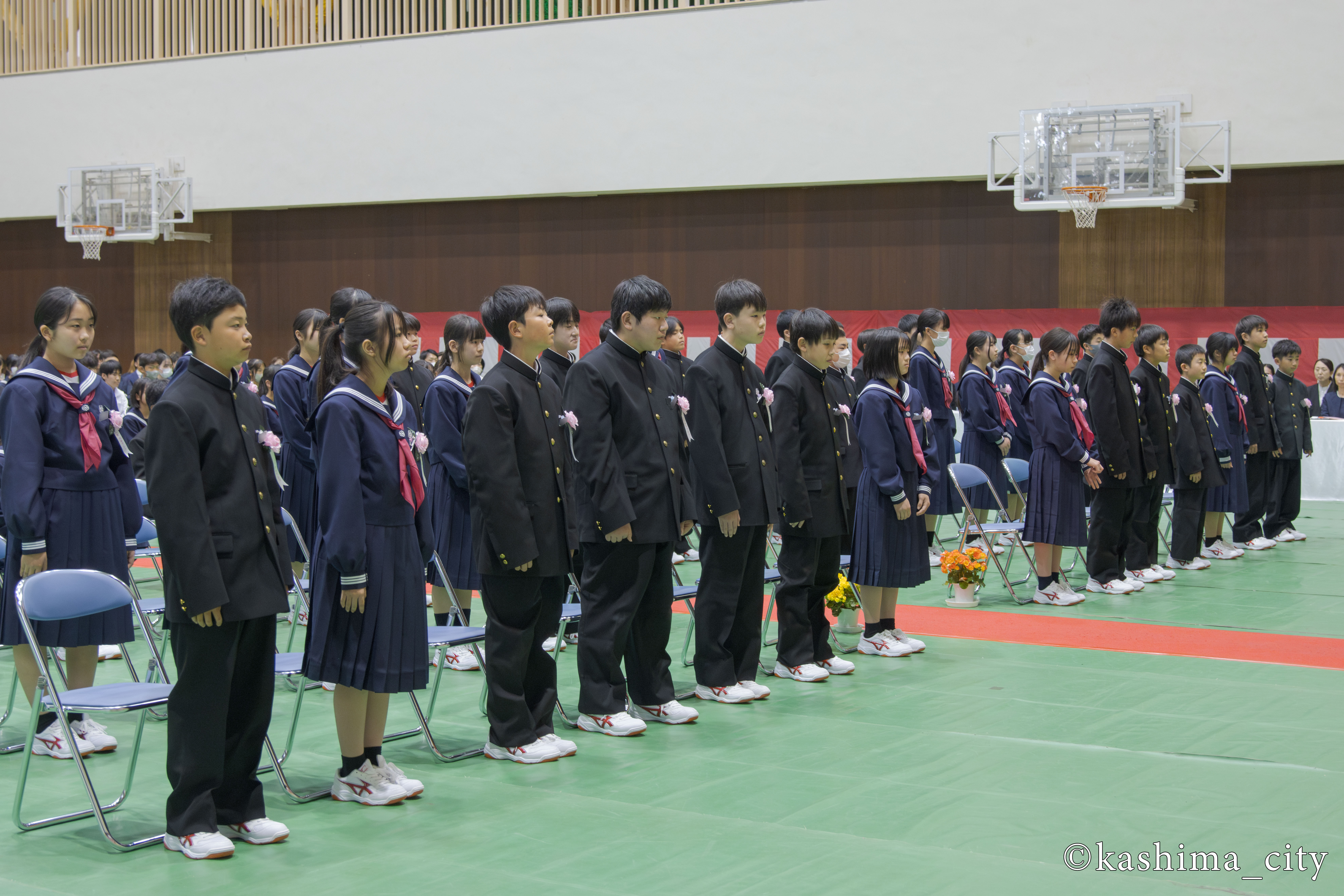 新入生全体の様子