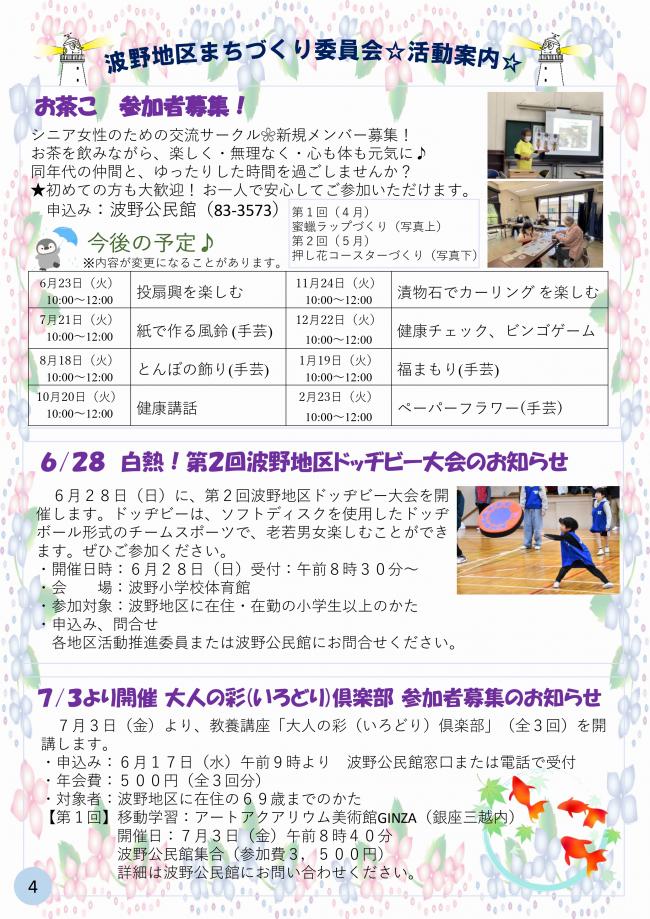 波野だより