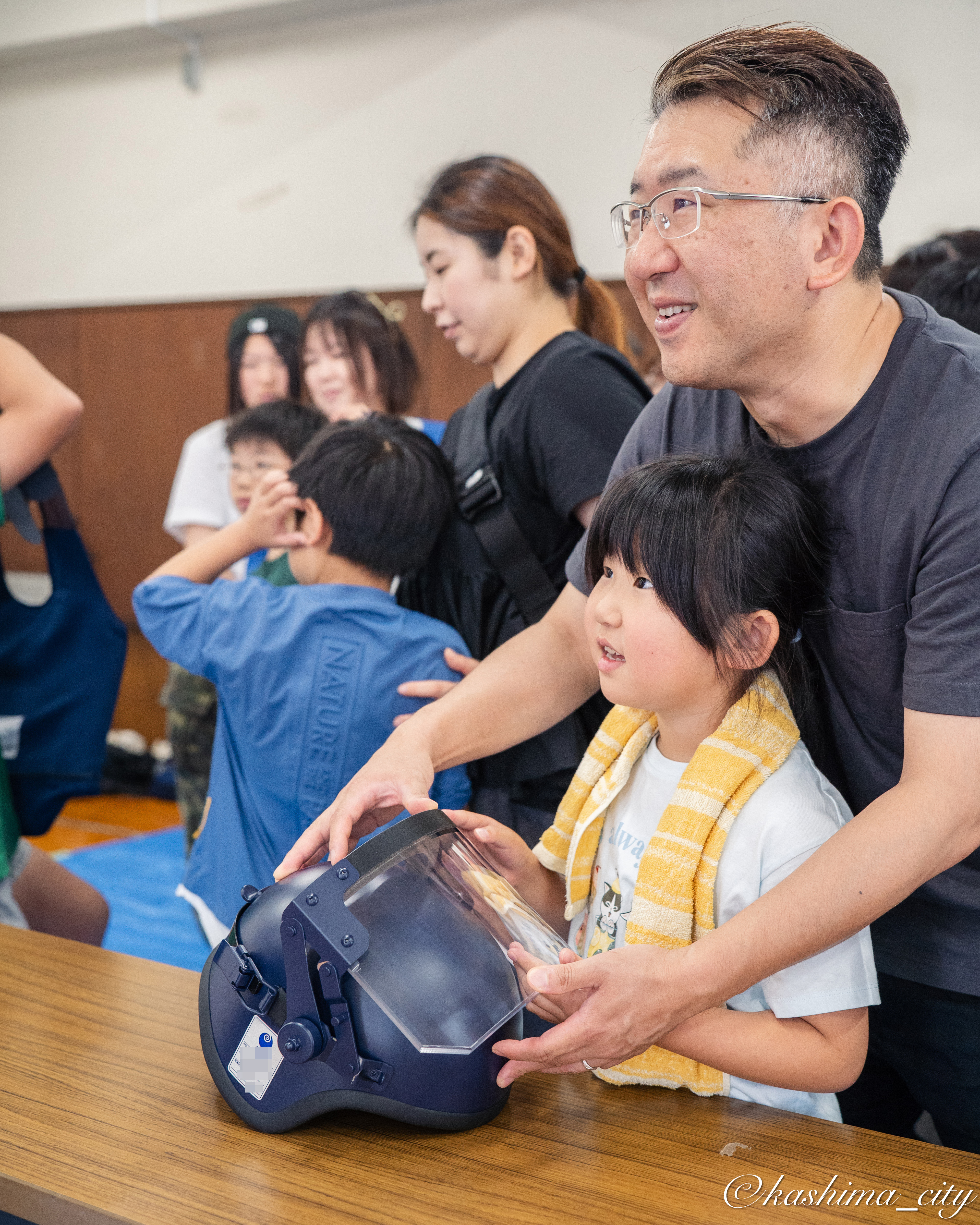 装備品の見学