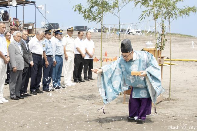 神事の様子