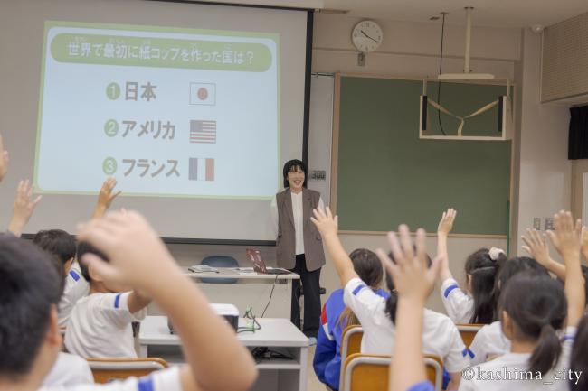 環境授業の様子